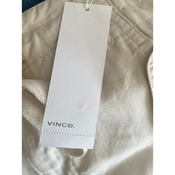 NWT Vince Slouchy Drawstring Shorts Linen Blend - Picture 7 of 13